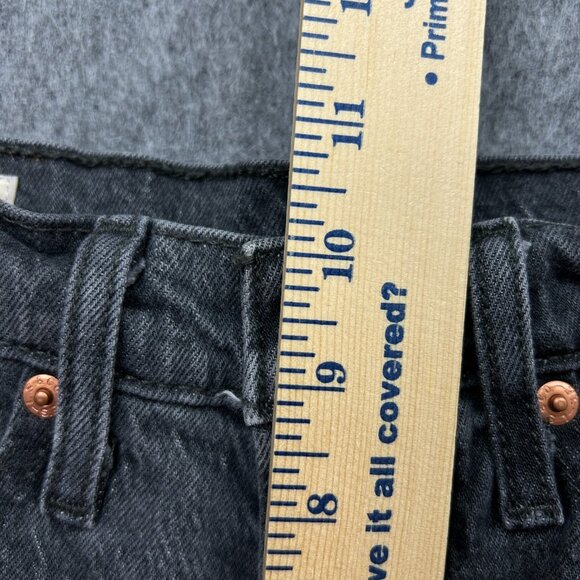 Levi's 501 Premium Original Fit Cut Off Shorts Women's Size 26 Button Fly Denim - Picture 11 of 13